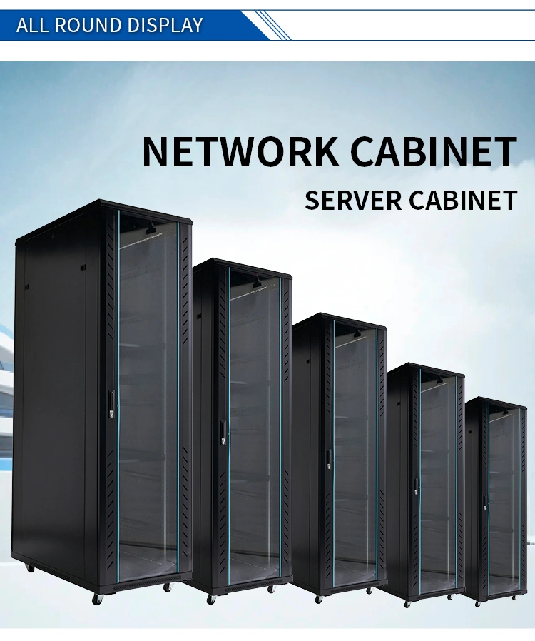 All Rack 18u Floor Standing Server Rack/Data Cabinet 600mm Wide X 600mm Deep X 1600mm Heihgt